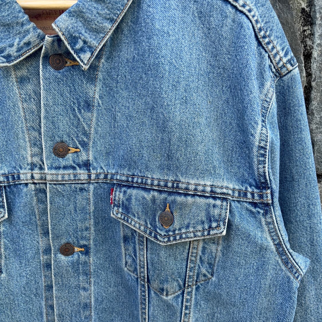 00s 리바이스 Levi’s 70507 릴렉스 핏 데님 트러커 자켓 상품이미지4