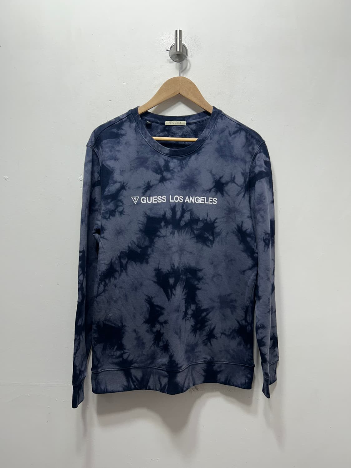 게스 라운드 나염 남성 맨투맨 긴팔 L  상품이미지1