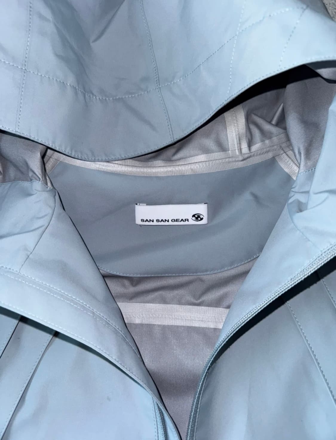 산산기어 윈드블록 자켓 스카이 블루 - 22FW 상품이미지3