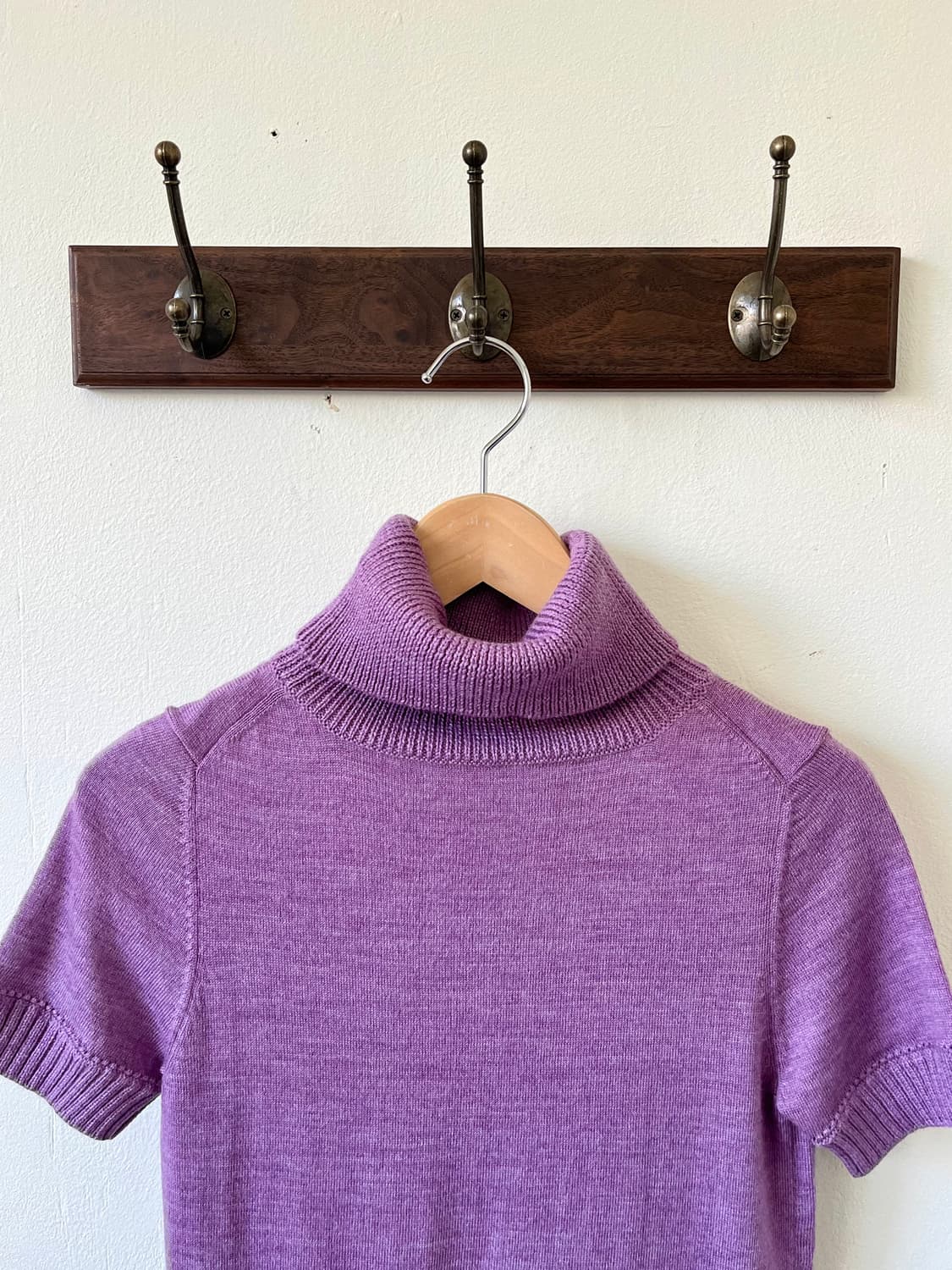 ELLEPLANETE 라벤더 터틀넥 상품이미지2