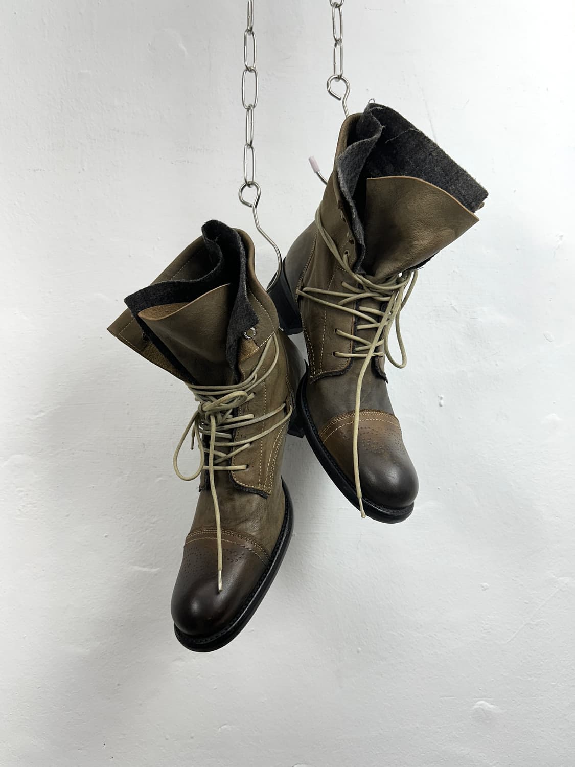 Alfredo Bannister 00s Distressed Lace-Up 상품이미지1
