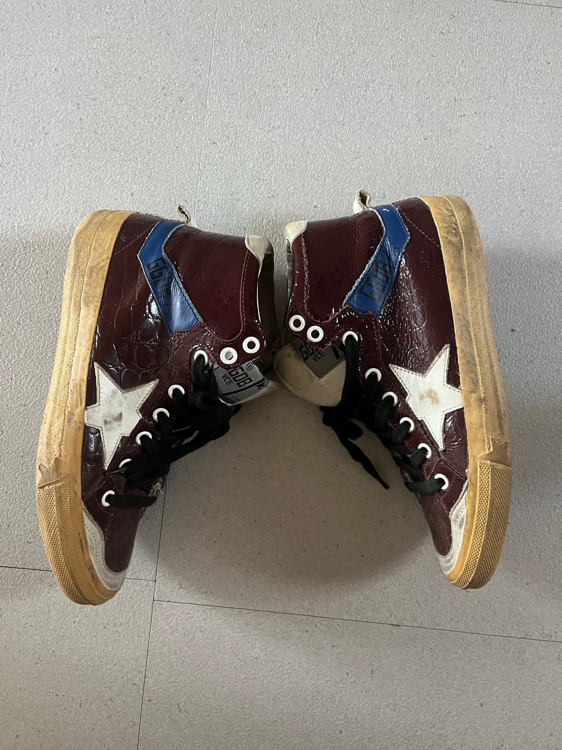 Goldengoose 골든구스 프린시 하이탑 스니커즈 36 상품이미지3