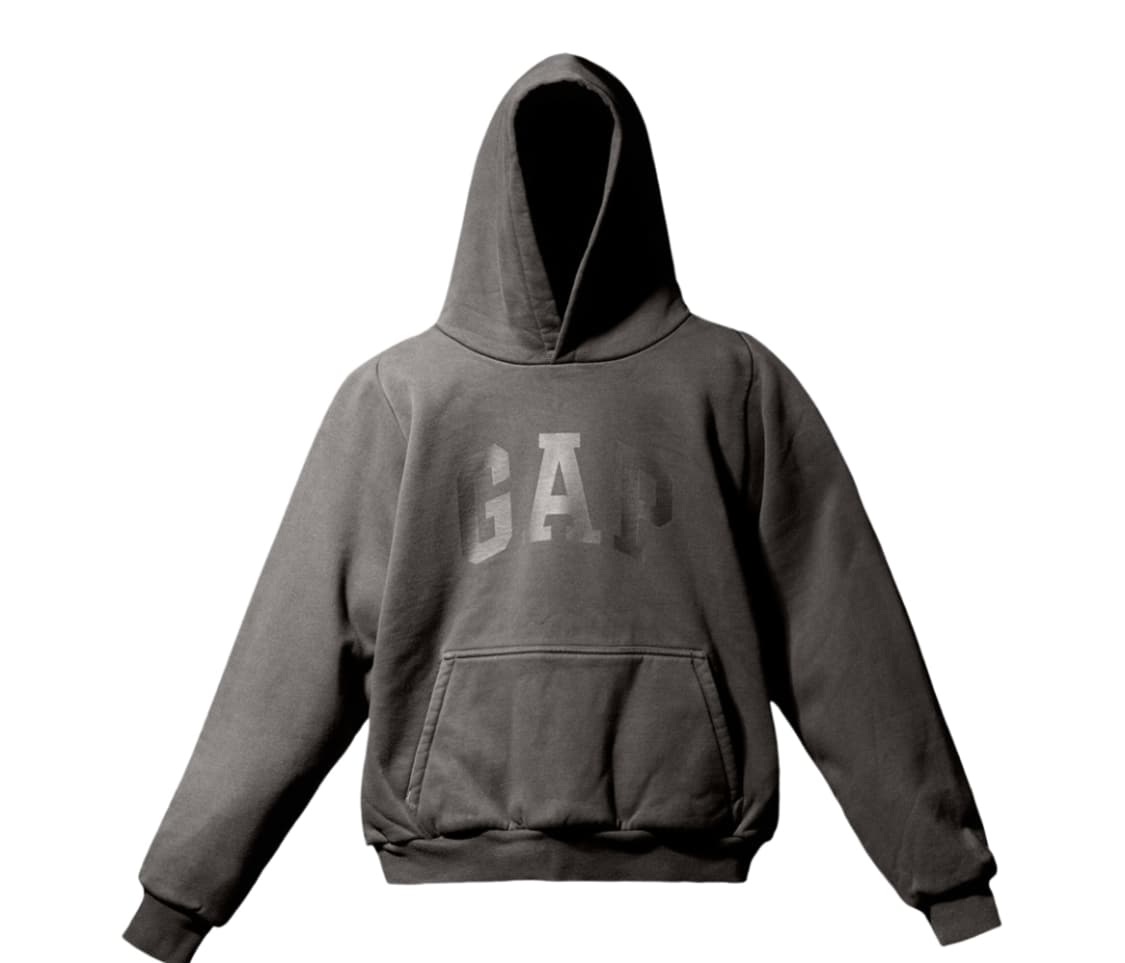 이지 갭 X 발렌시아가 도브 슈렁큰 후드 그레이 S 상품이미지2