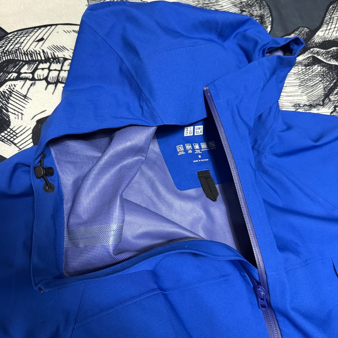 유니클로 워터프루프 바람막이 M사이즈 상품이미지4