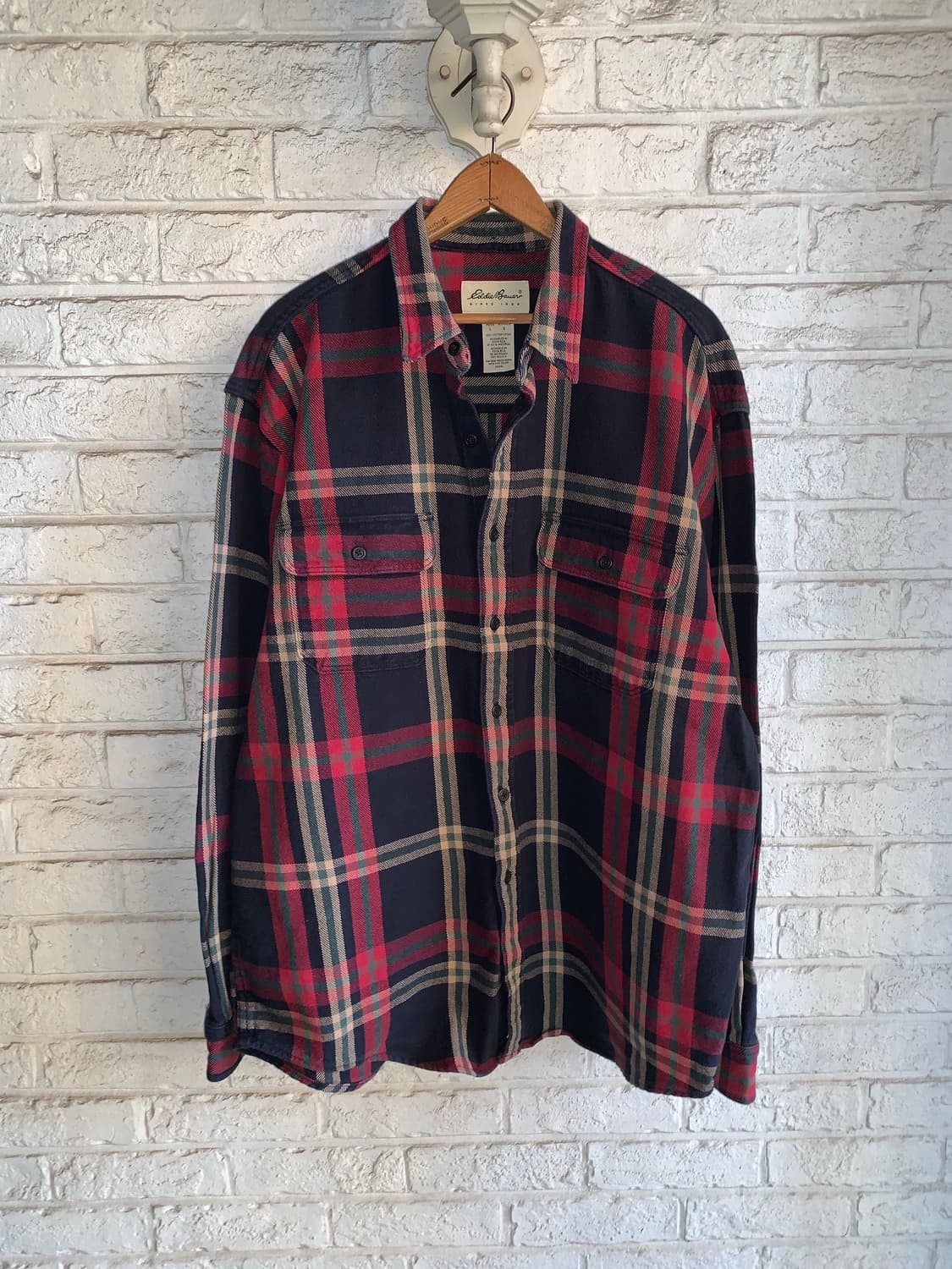 빈티지 에디바우어 플라넬 셔츠  상품이미지1