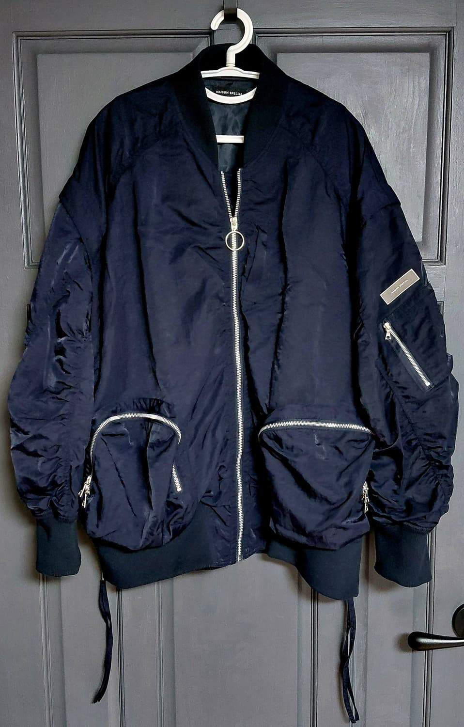 [F] 메종 스페셜MAISON SPECIAL 오버사이즈 샤링 MA-1 상품이미지2