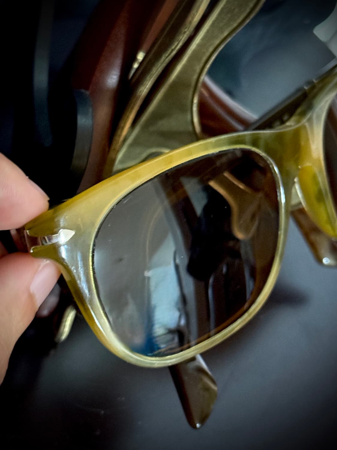 페르솔 made in ltaly hand made Sunglasses 상품이미지3