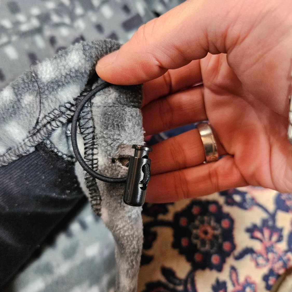 컬럼비아 노르딕 체크 플리스자켓 2XLsize 상품이미지5