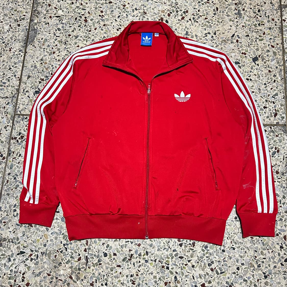 아디다스(ADIDAS) 레드 파이어버드 트랙탑 져지 상품이미지1