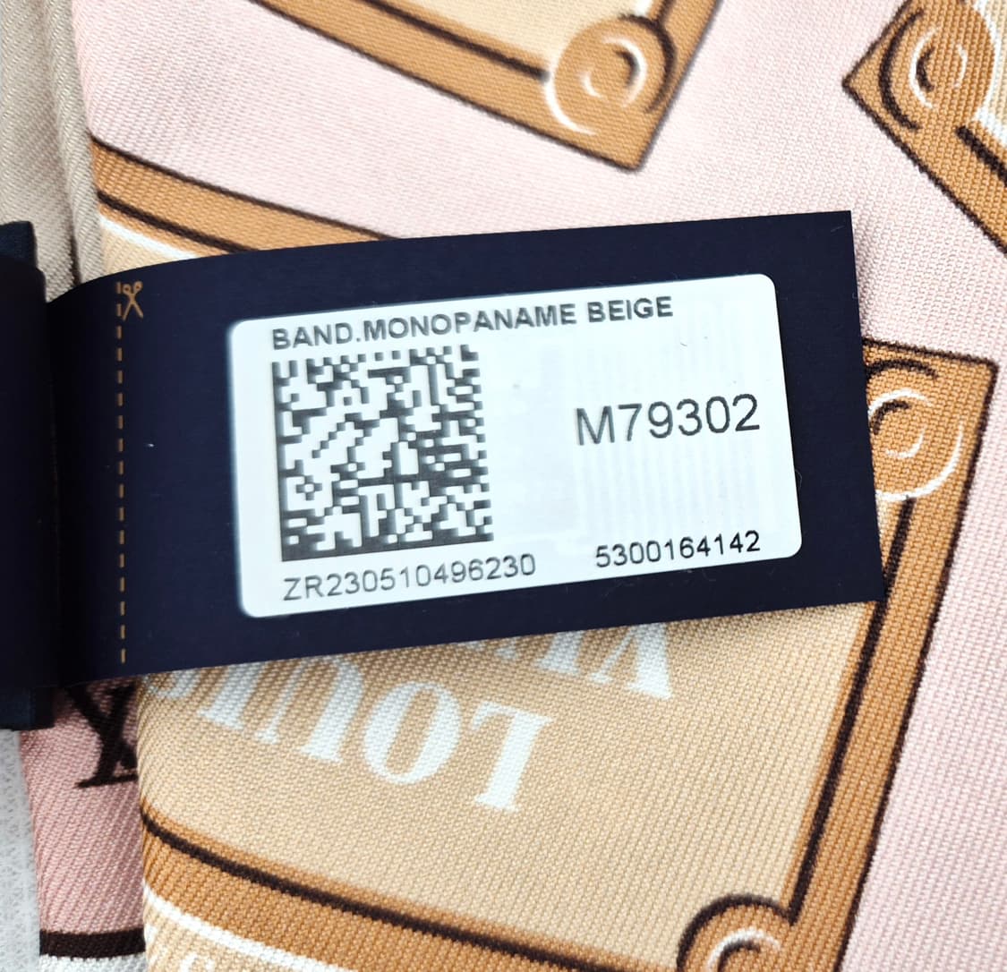 루이비통 모노그램 컨피덴셜 방도 트윌리 M79302 상품이미지6