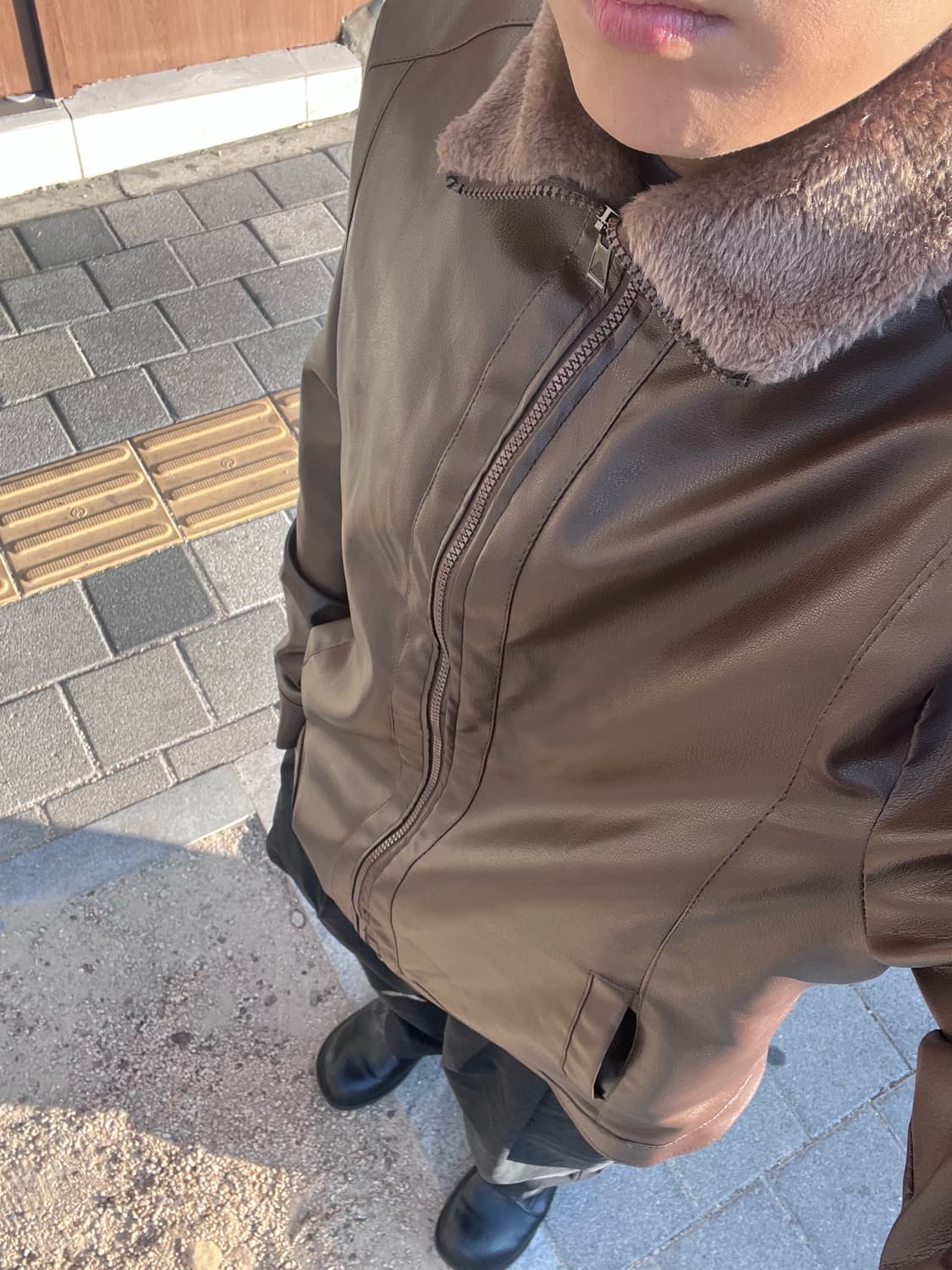 빈티지 무스탕 자켓 원가 20주고삿습니다 상품이미지1