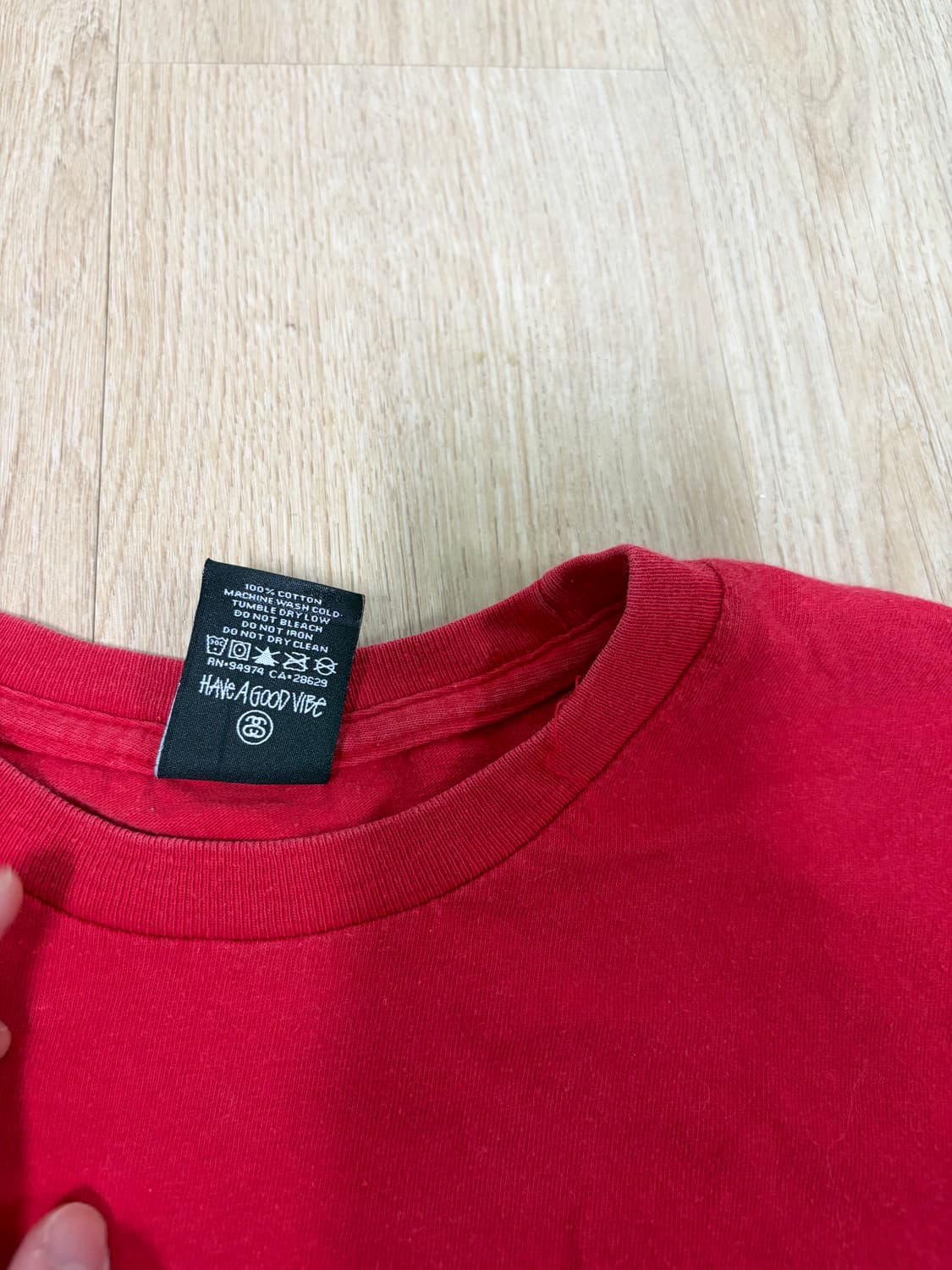 스투시 00s 생쥐 반팔 95 상품이미지4