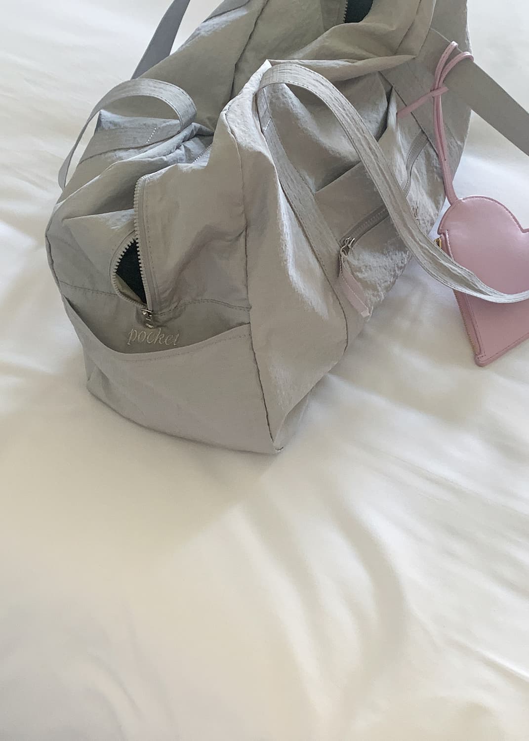 헤이그 a duffel bag silver 더플백 실버 상품이미지3