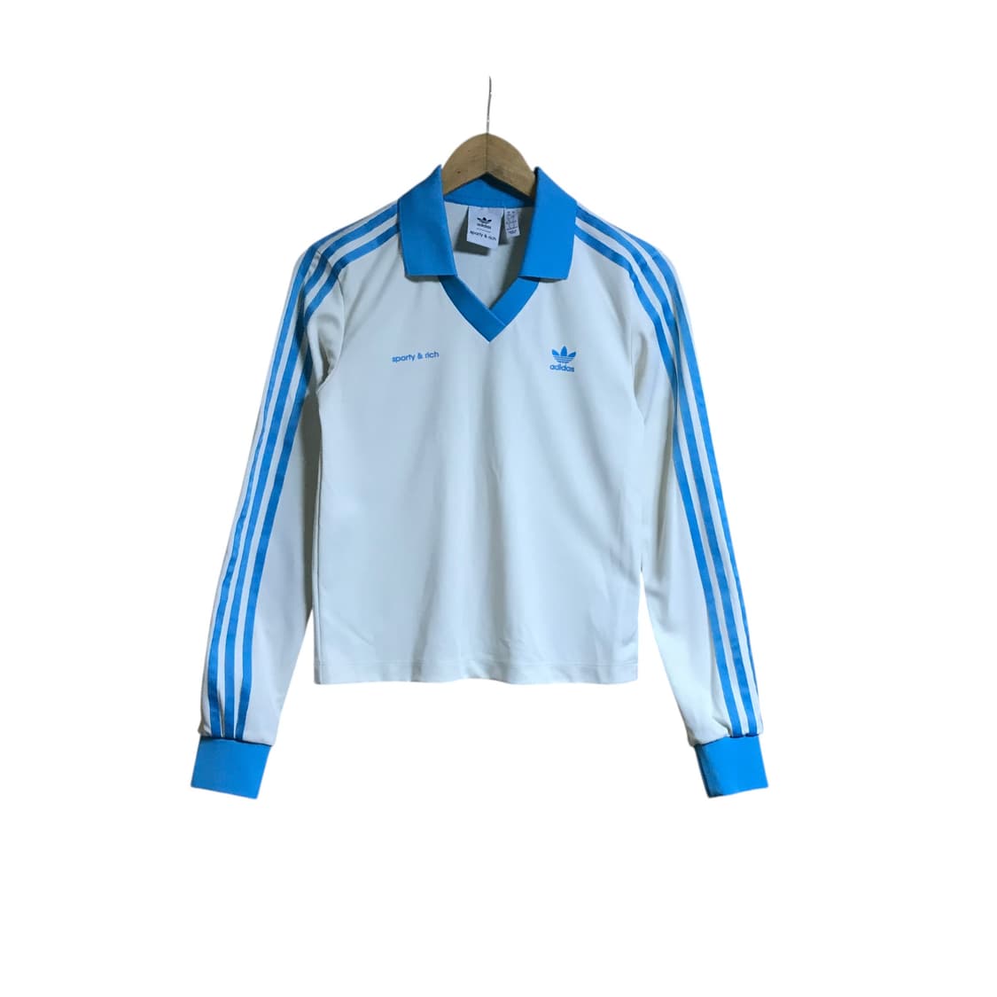 아디디스 x 스포티앤 리치 신형라인 김채원 착용 롱슬리브 상품이미지2