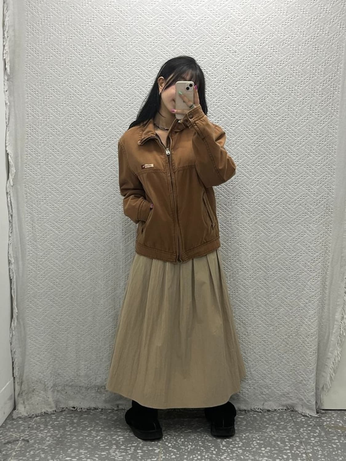 아베크롬비 90's 올드스쿨 빈티지 워크 자켓 L C06581 상품이미지2