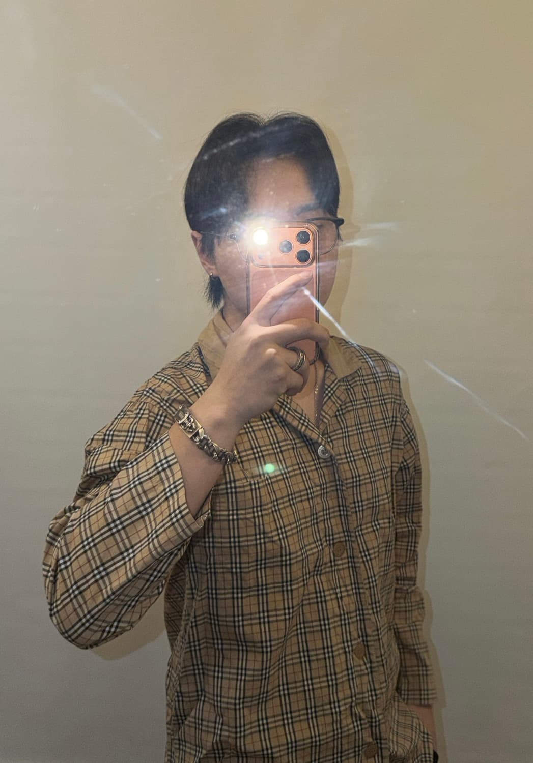 버버리 빈티지 체크 셔츠 상품이미지1