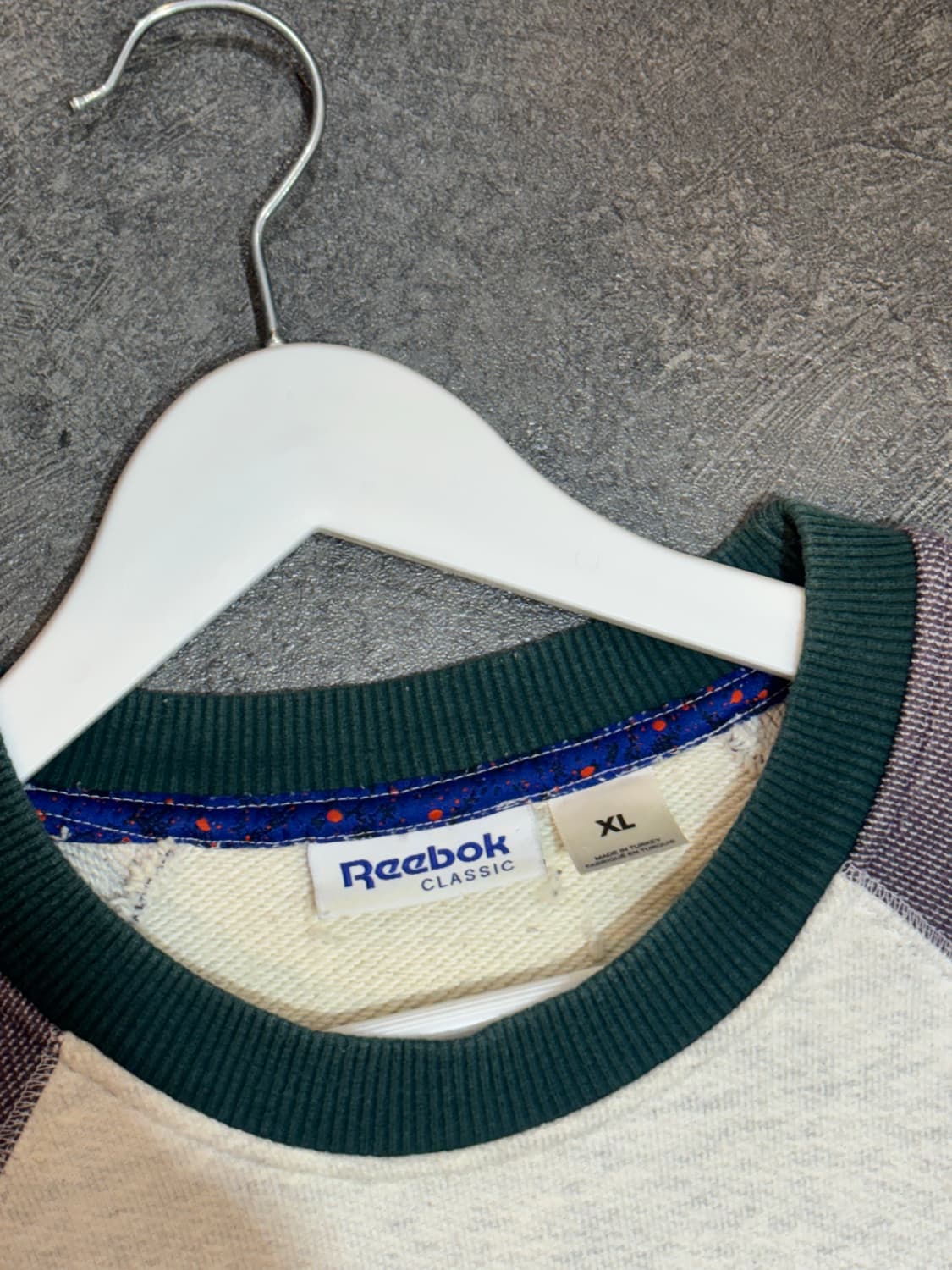 리복 올드스쿨 맨투맨 티셔츠 105사이즈 상품이미지5