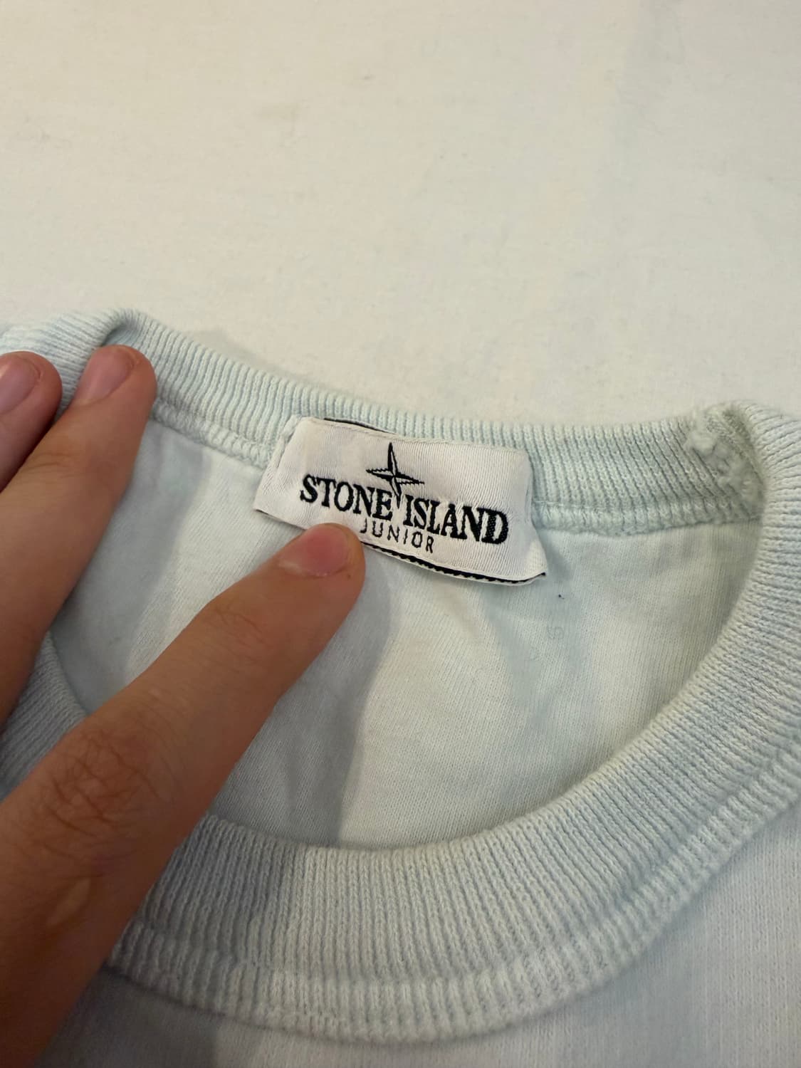 21FW 스톤아일랜드 주니어 소라색 맨투맨 스웻셔츠 상품이미지4