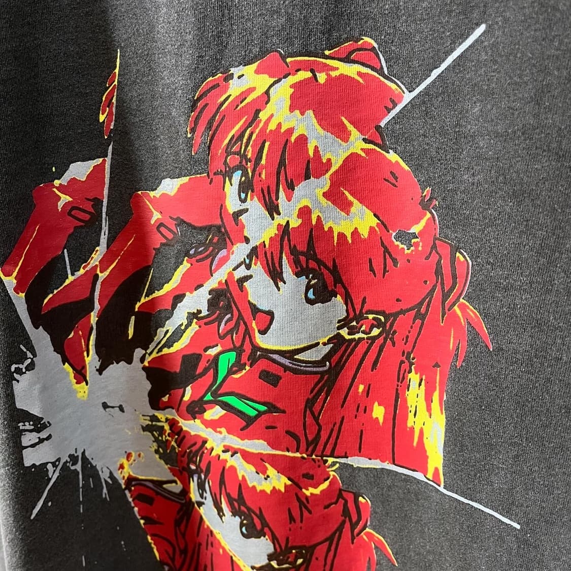 에반게리온 아스카 티셔츠 US 메이드 상품이미지3