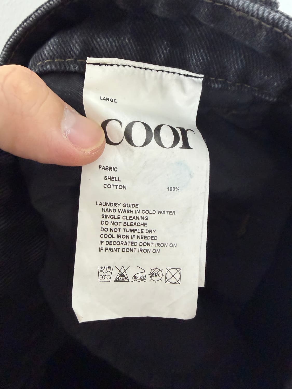 쿠어 쿠어바지 쿠어팬츠 쿠어커브드팬츠 coor  상품이미지3