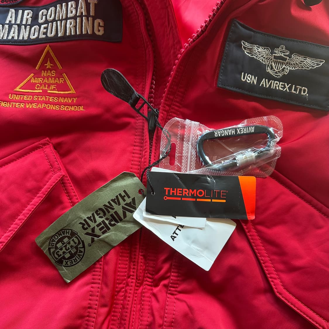 [M](새상품)아비렉스 AVIREX 탑건 TOPGUN 항공 점퍼 상품이미지7