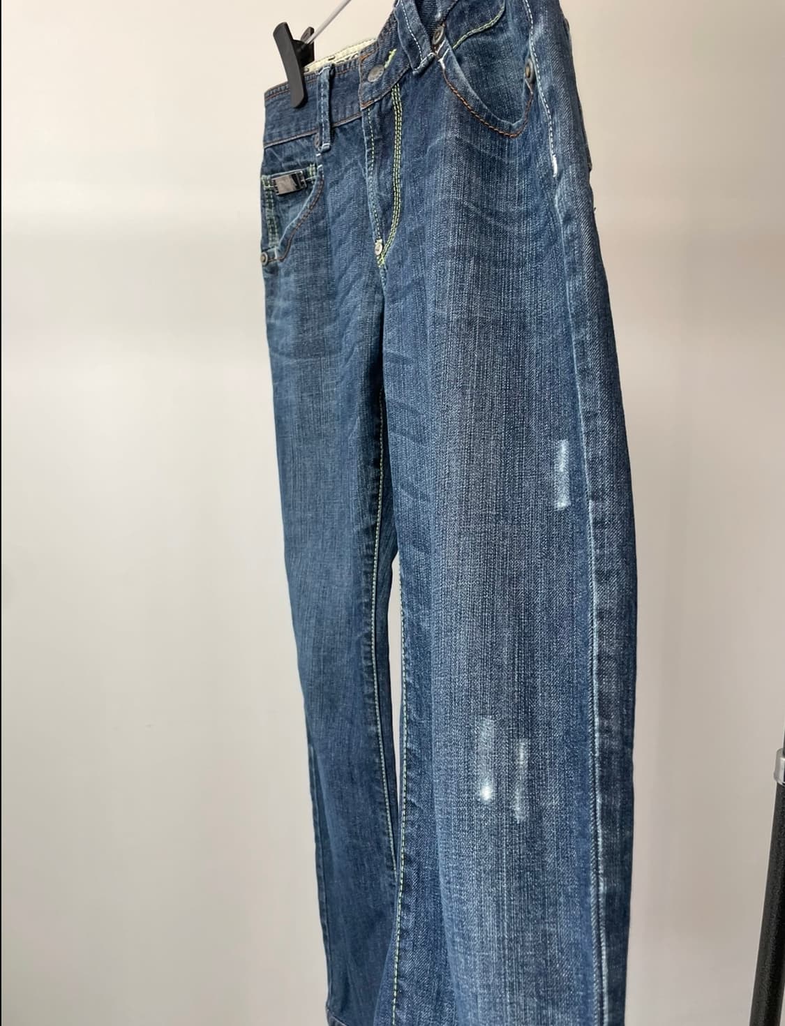 (28) 엠포리오 아르마니 디스트로이드 중청 데님팬츠 상품이미지2