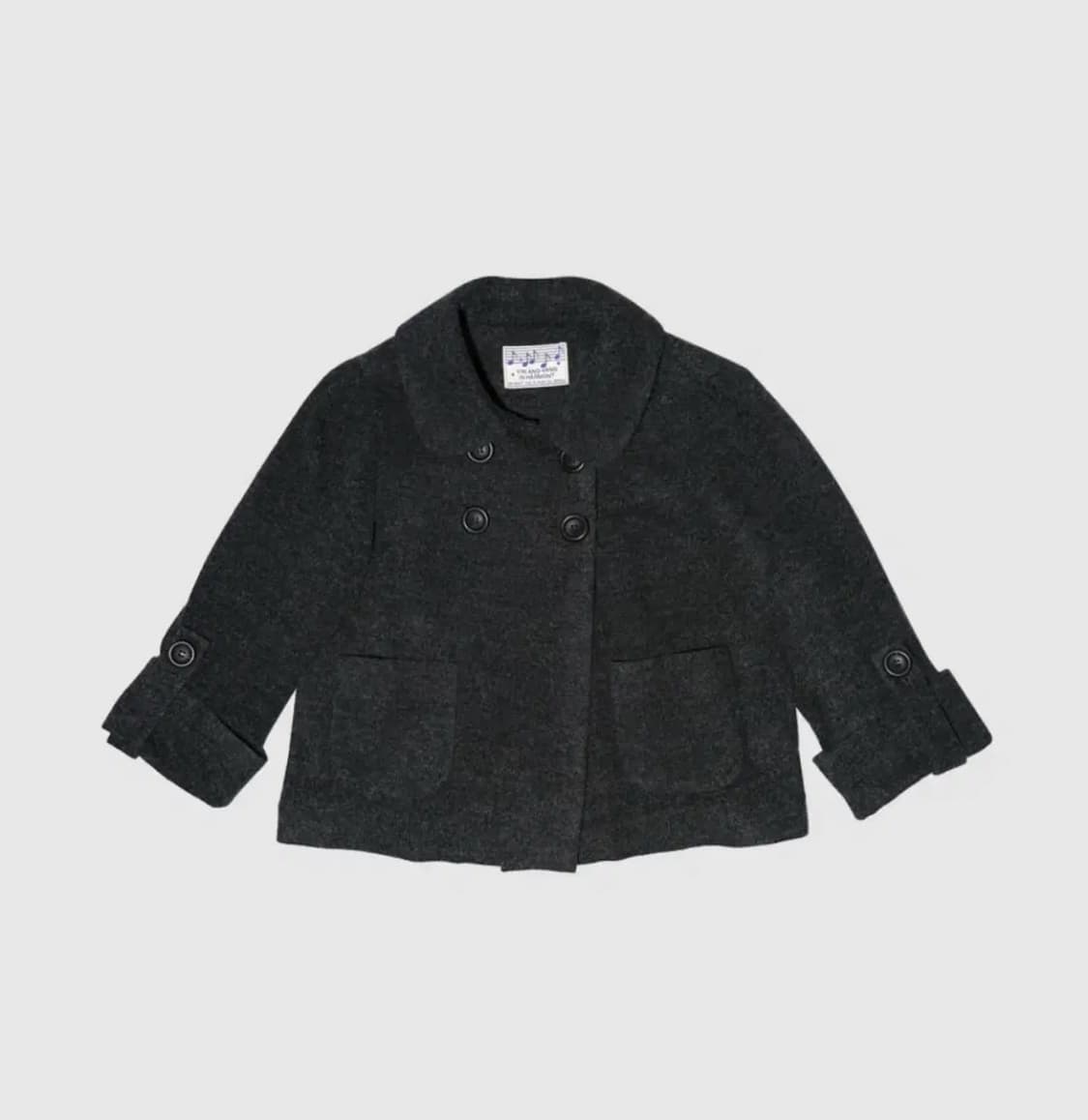인앤양하모니 포포가디건 자켓 차콜 상품이미지1