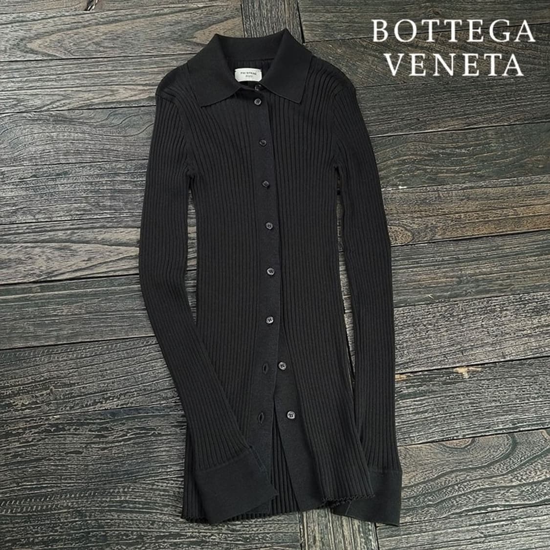 [보테가베네타] 슬림핏 골지 카라 니트 원피스 P01490 상품이미지1