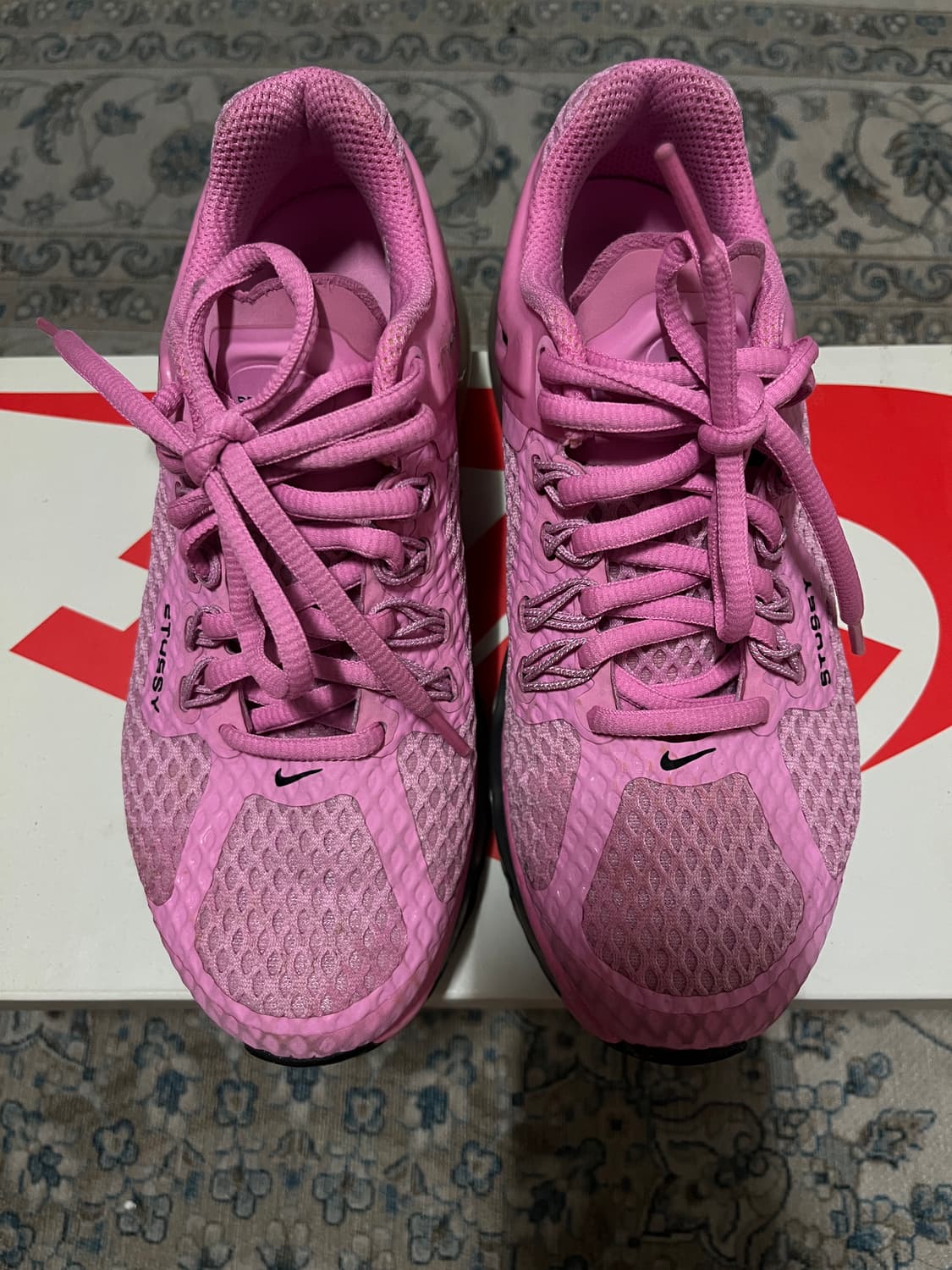 나이키 x 스투시 에어맥스 2013 싸이킥 핑크 상품이미지3