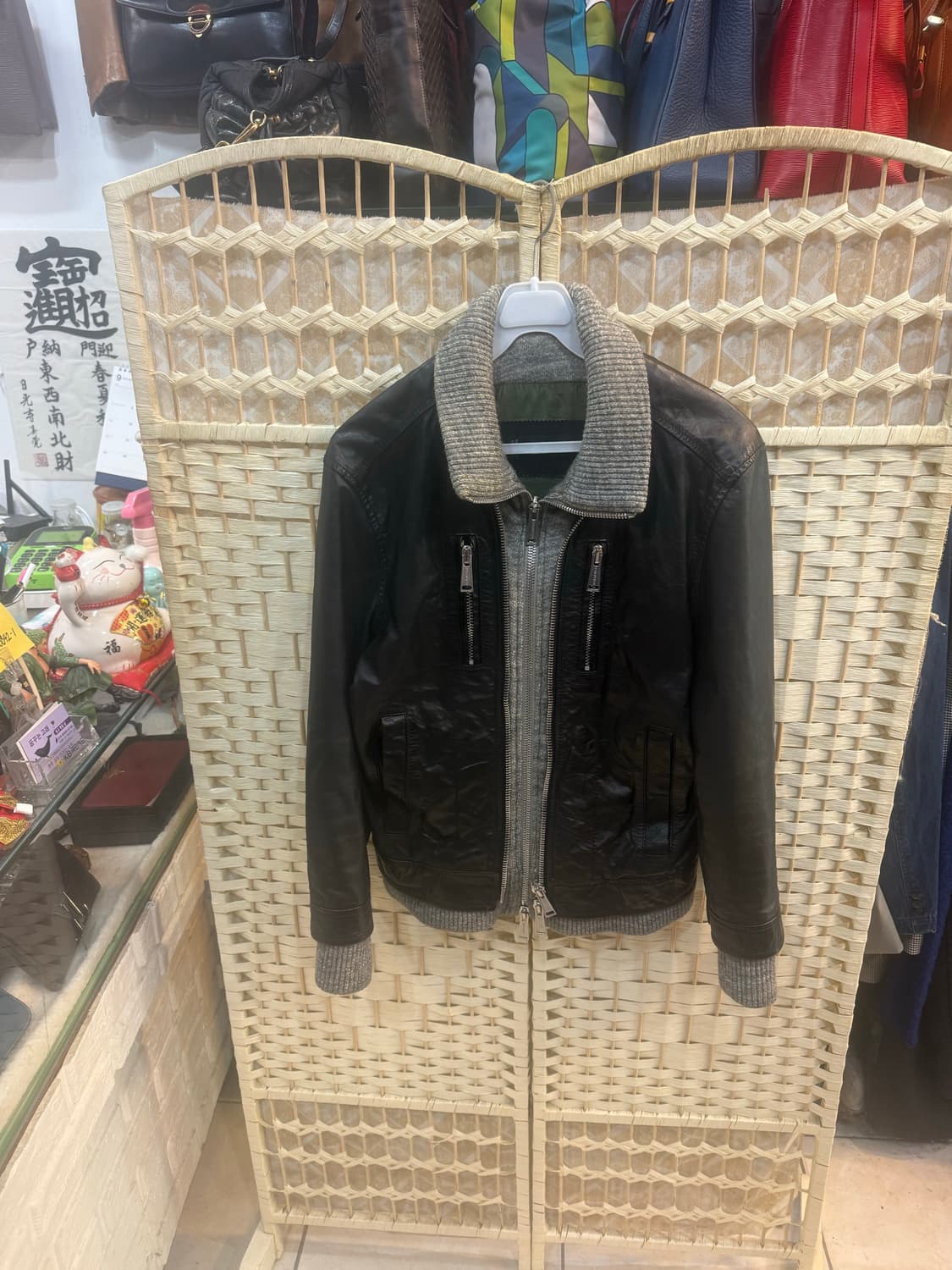 44/55-66 정품 디스퀘어드 가죽자켓 팝니다 상품이미지1