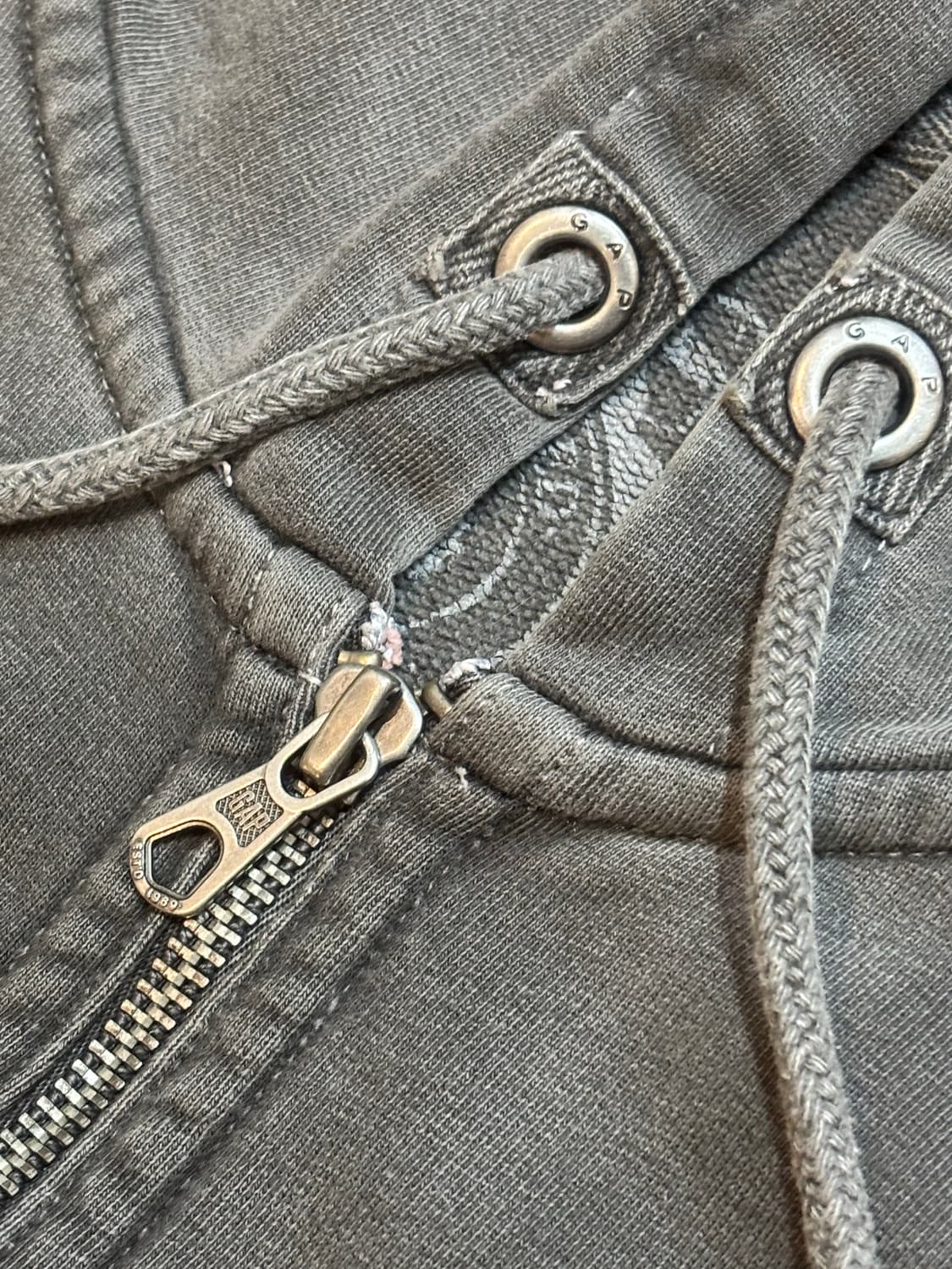 GAP 빈티지 일본판 피그먼트 후드 집업 상품이미지4