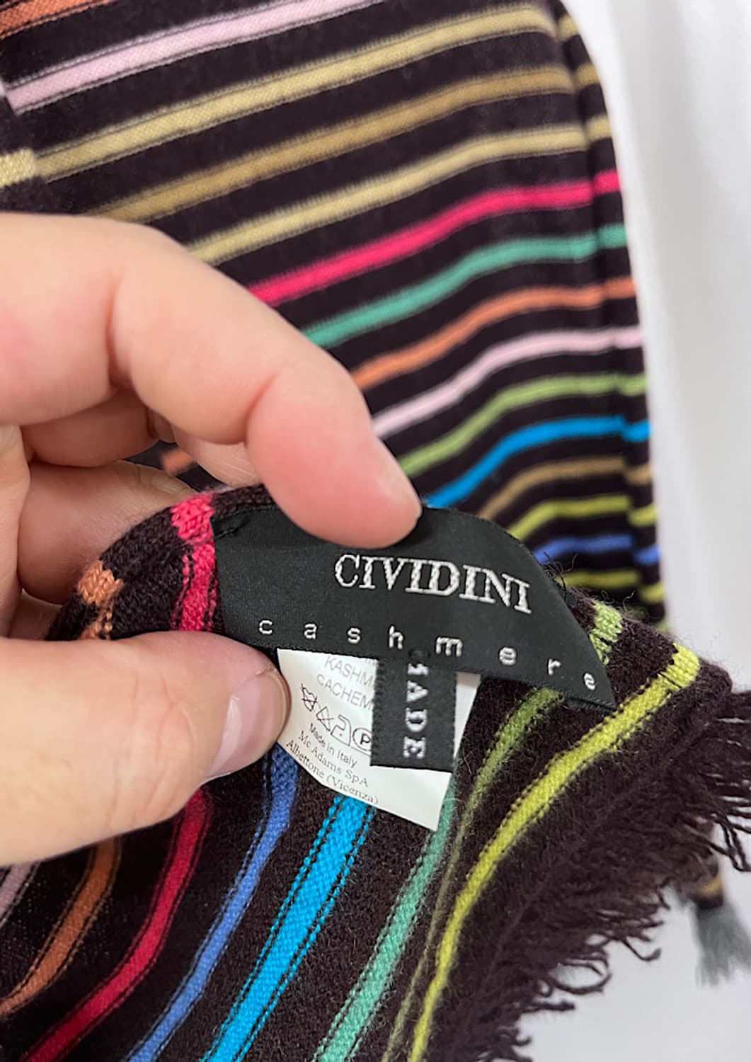 CIVIDINI cashmere muffler  상품이미지3