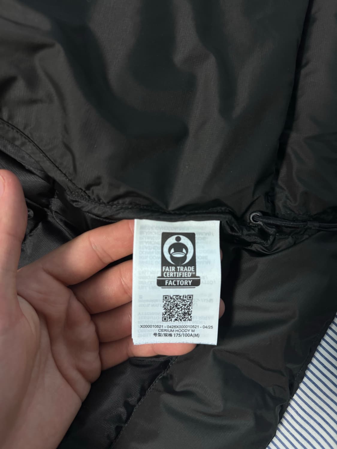 (크림/풀구성) 25fw 아크테릭스 세륨 후디 블랙 M 상품이미지10