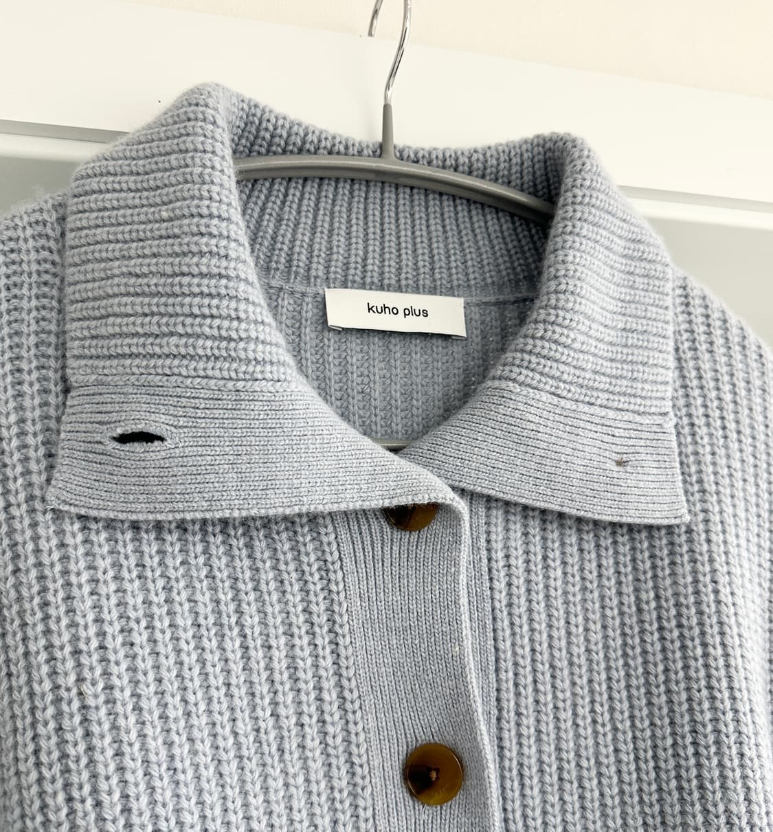 [구호 플러스] 여성 하이넥 가디건 / 안소희 착용 상품이미지7