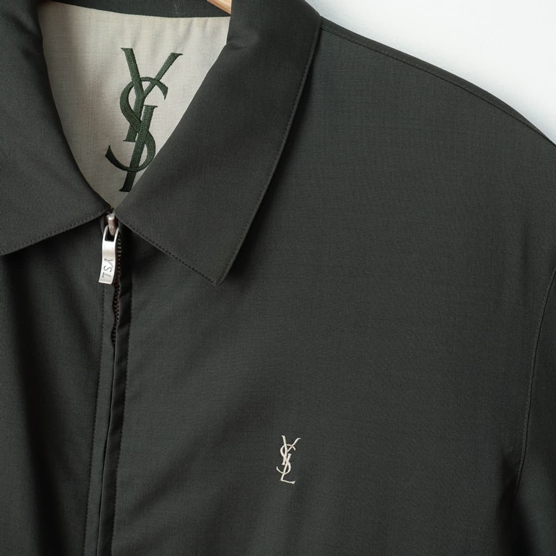 95/입생로랑 울 캐시미어 집업자켓 상품이미지3