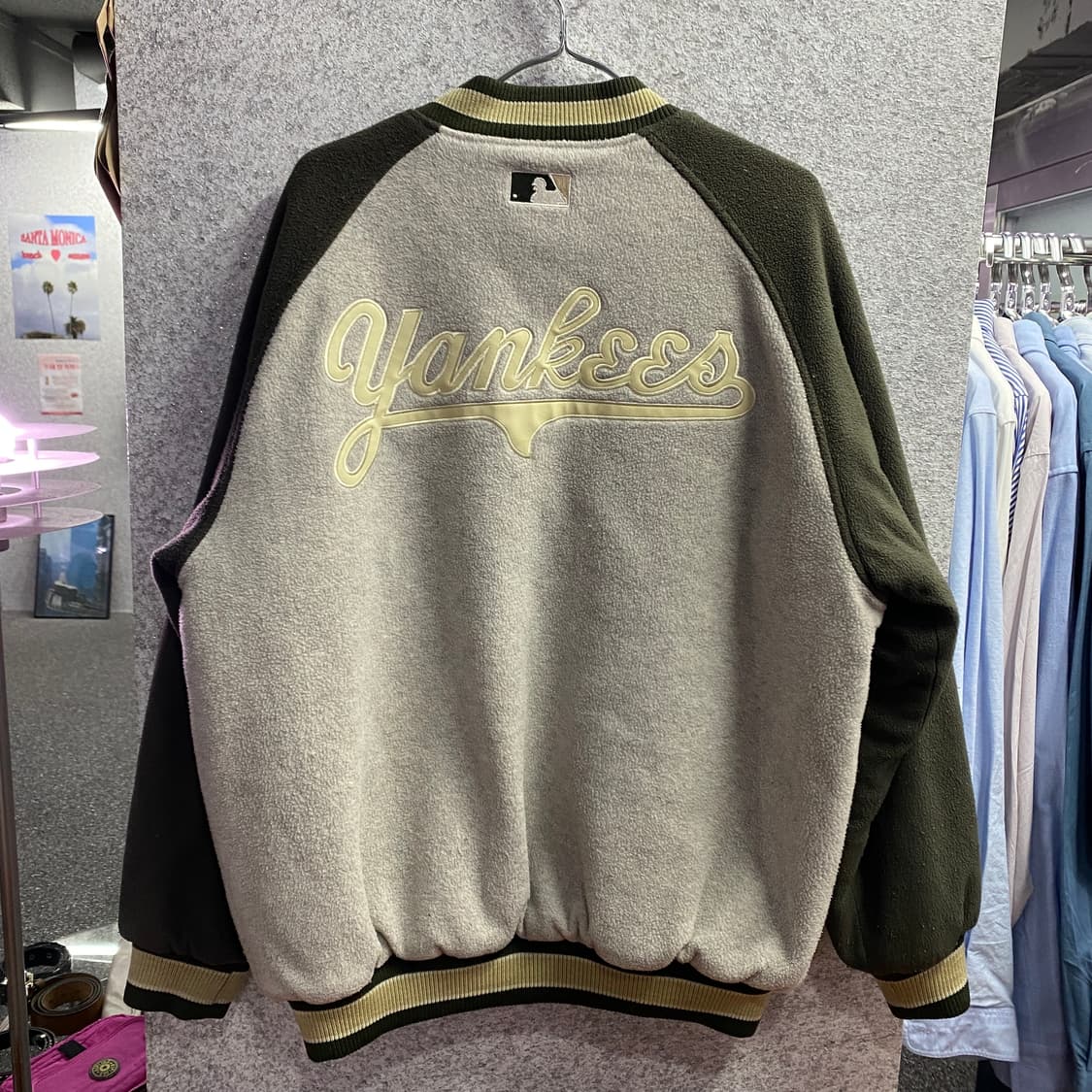 Wws 00s MLB 뉴욕 양키스 모직 점퍼 B3500 상품이미지6