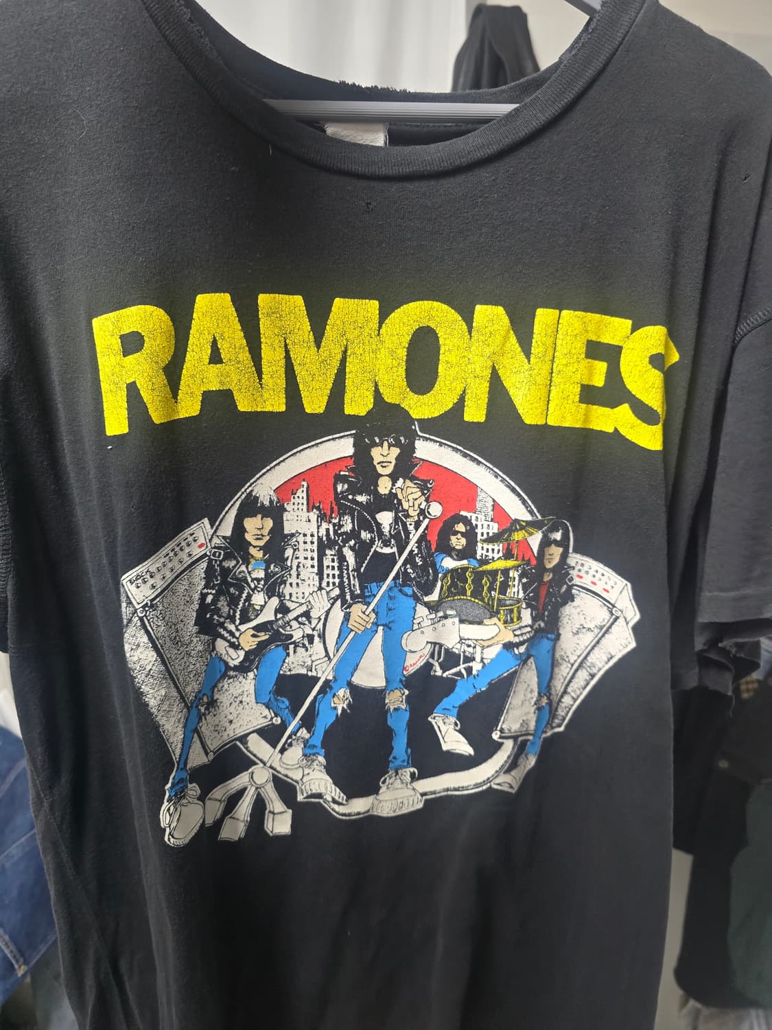 메이드원 ramones 양면 프린팅 xxl 상품이미지1