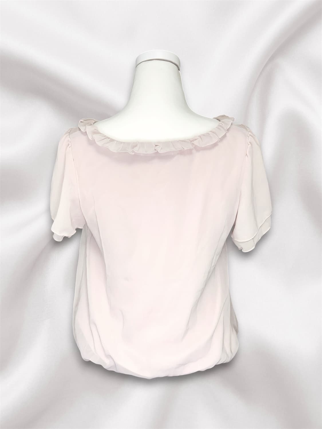 Sorridere 살구핑크 프릴 탑 L 상품이미지2