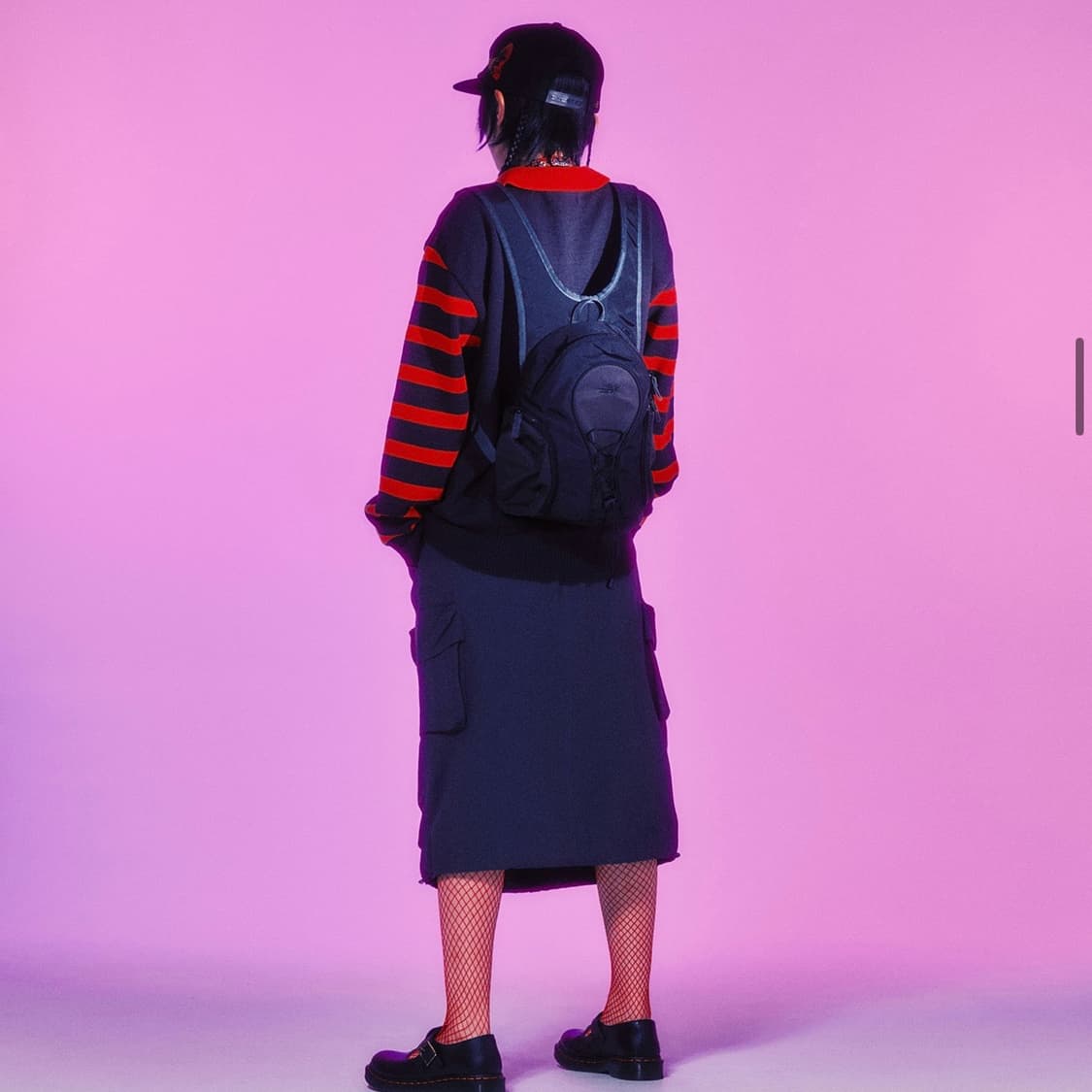 나이스고스트 클럽 미니 백팩 블랙 상품이미지10