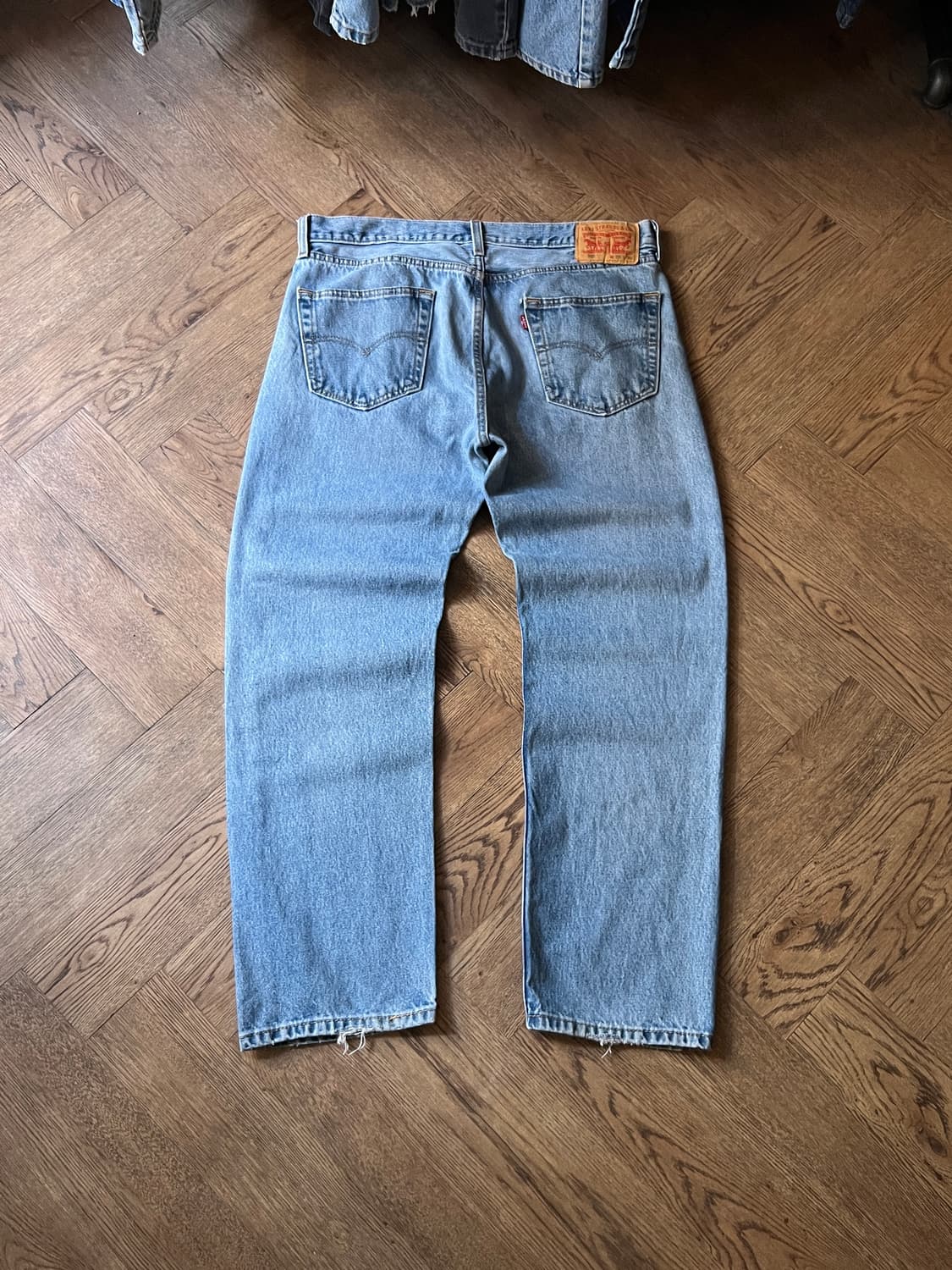 [35]리바이스 505 빈티지 워싱 데님 팬츠 상품이미지2