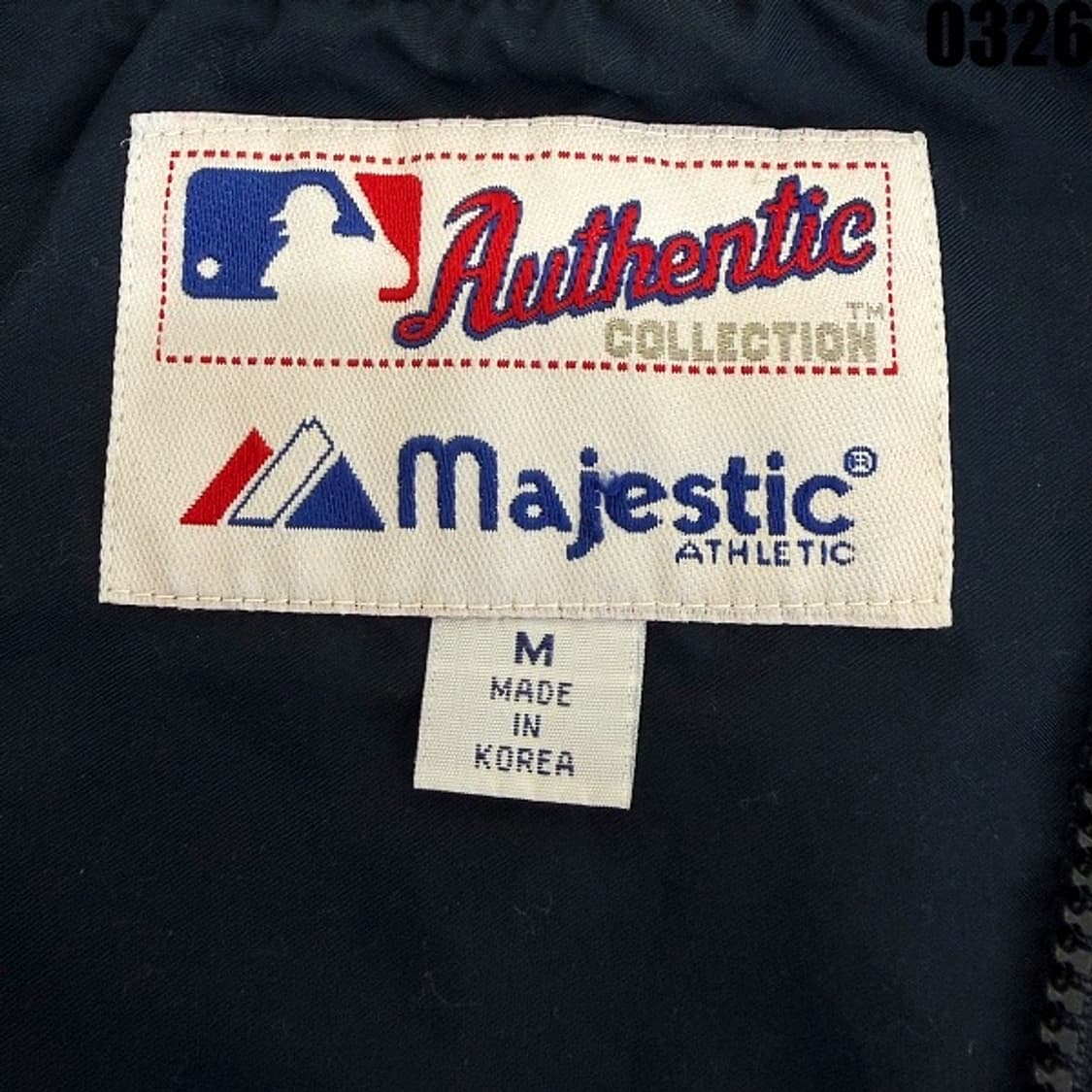 마제스틱 MLB 뉴욕 양키스 풀오버 바람막이 자켓 M 0326  상품이미지5