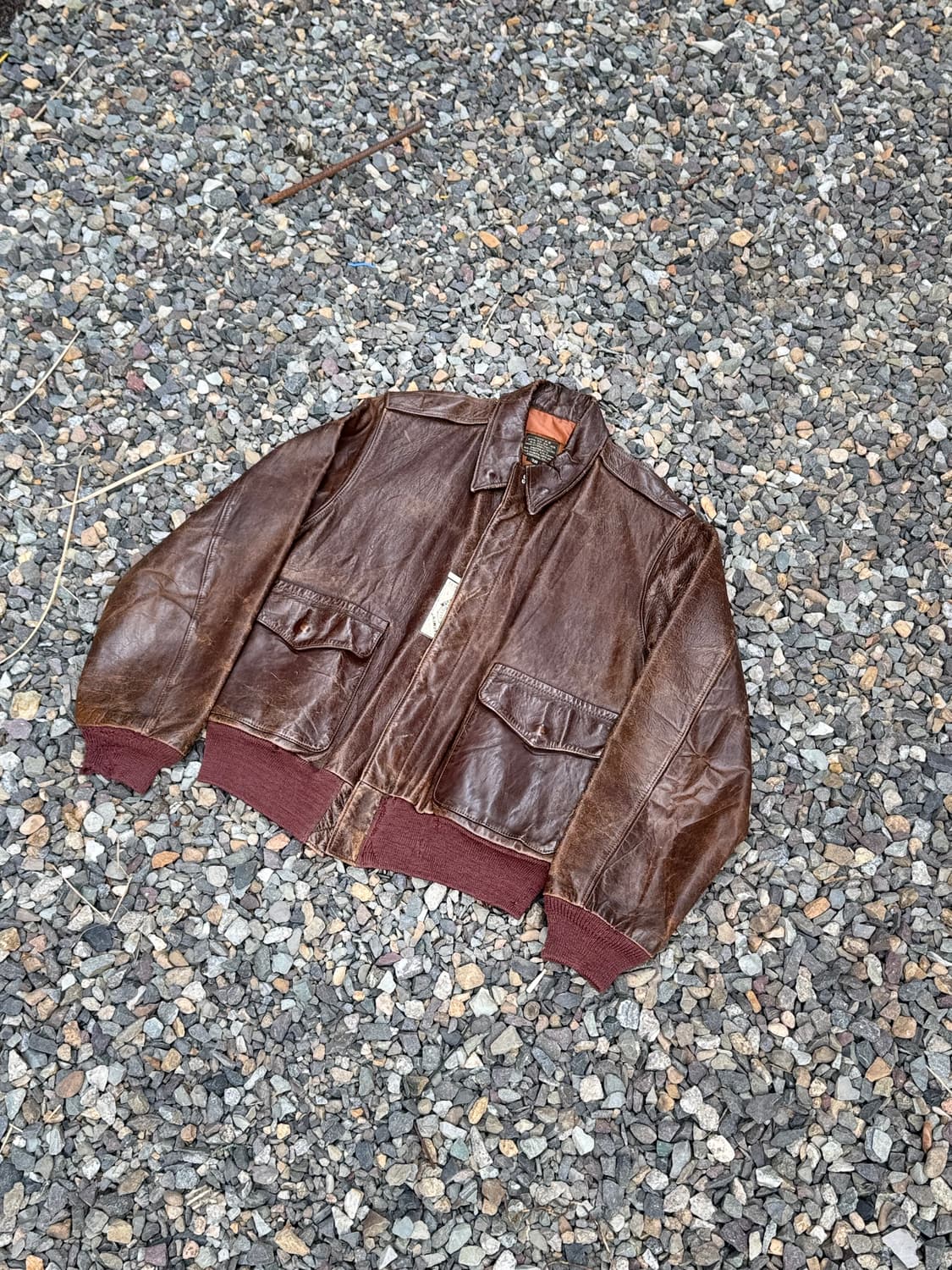 40s USAAF A-2 Flight Jacket (38) 상품이미지2