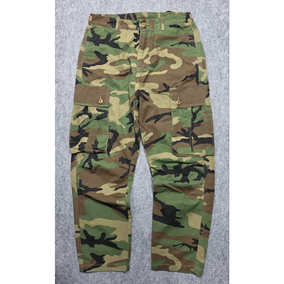 레드 러기슨 랩 빈티지 카모플라쥬 밀리터리 카고 팬츠 XL 상품이미지1