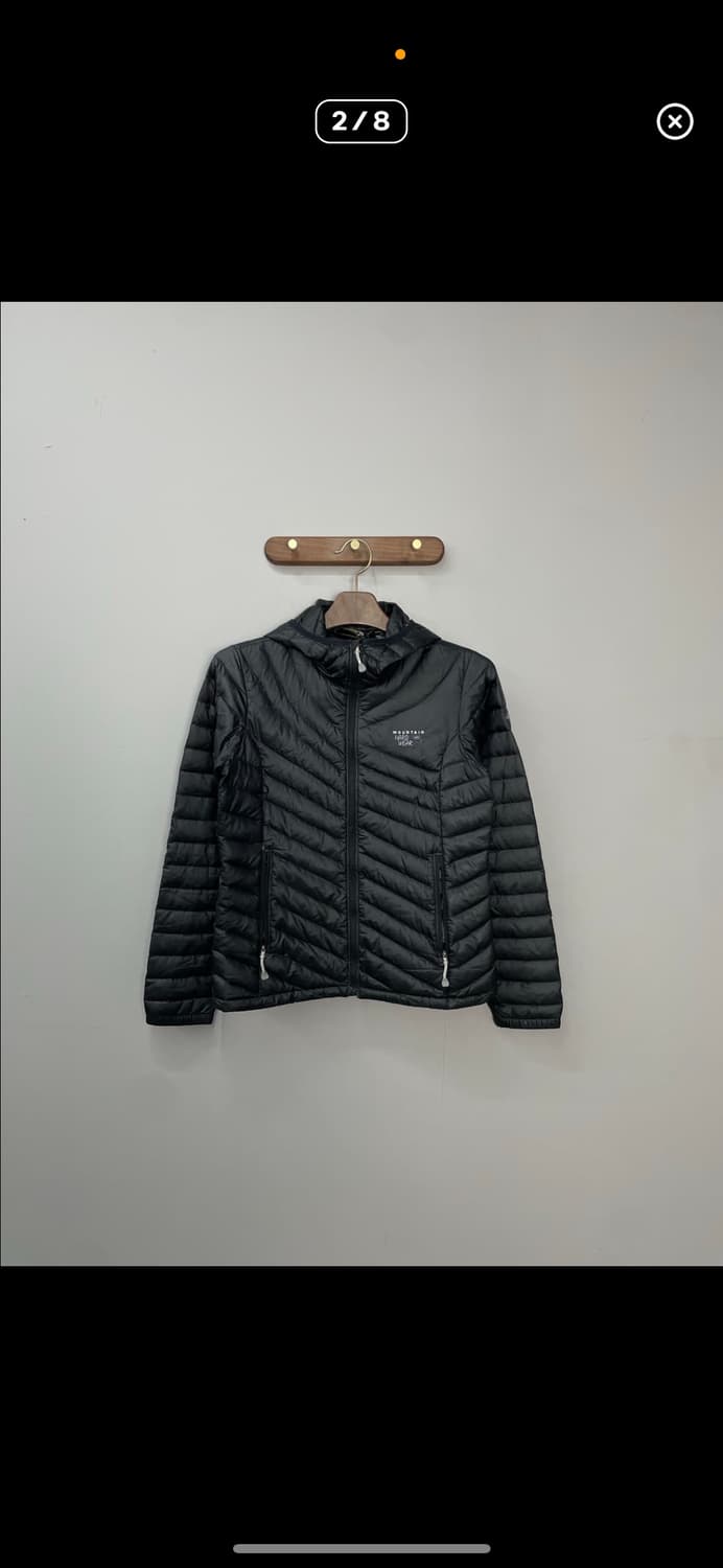 마운틴 하드웨어 블랙 경량 다운 패딩 A2765 상품이미지2