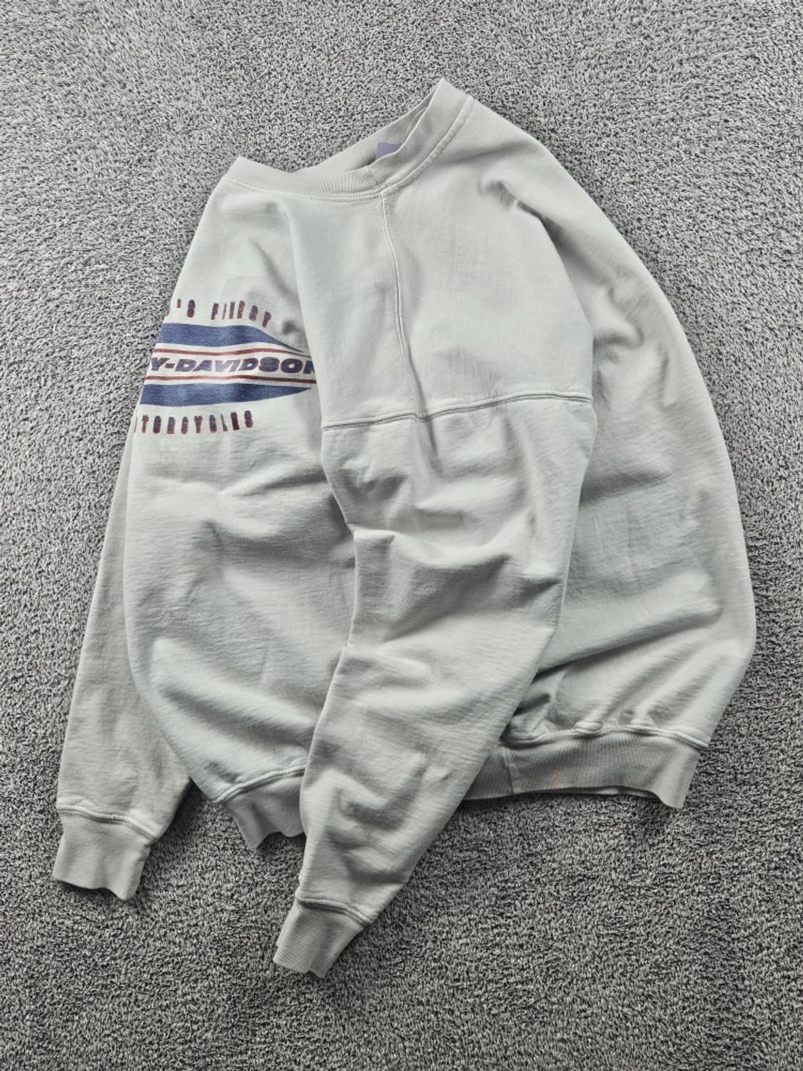 할리데이비슨 프린팅 로고 맨투맨 스웻셔츠 ( L ) / 9330 상품이미지3