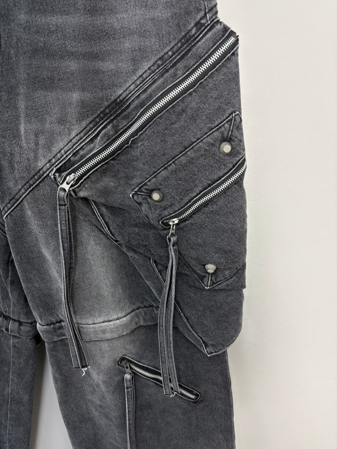 써저리 프로세스 010 컨버터블 데님팬츠 A3639 상품이미지4