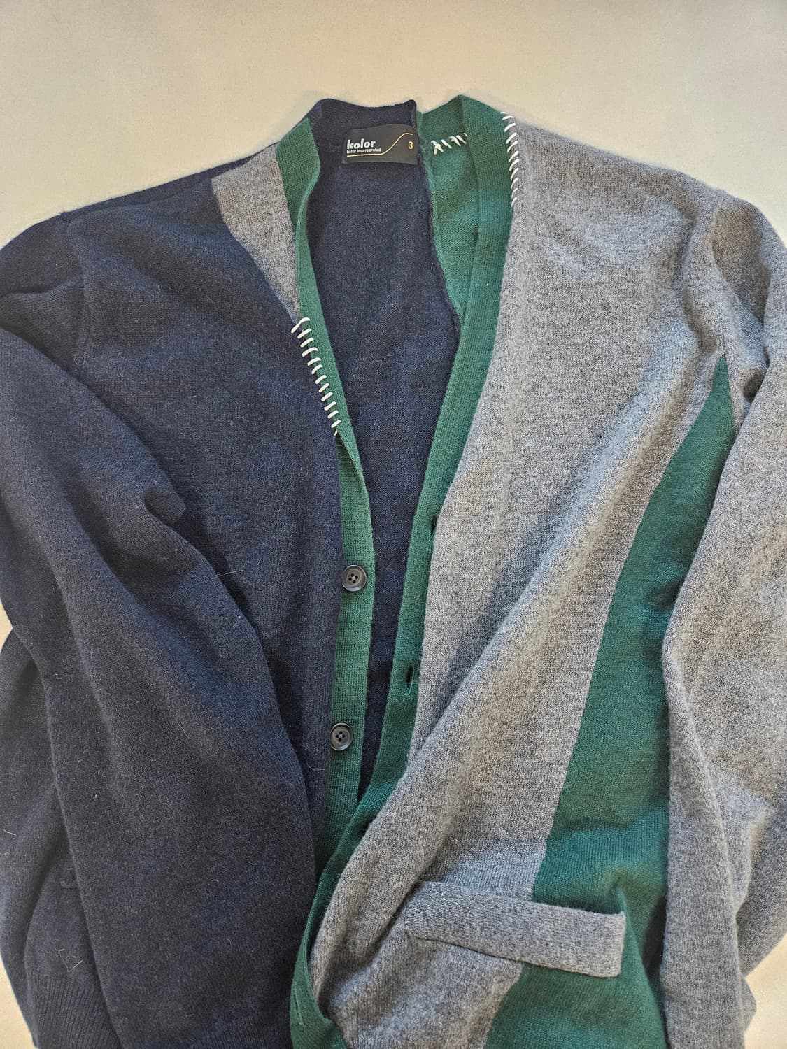 Kolor 가디건 3사이즈 상품이미지2