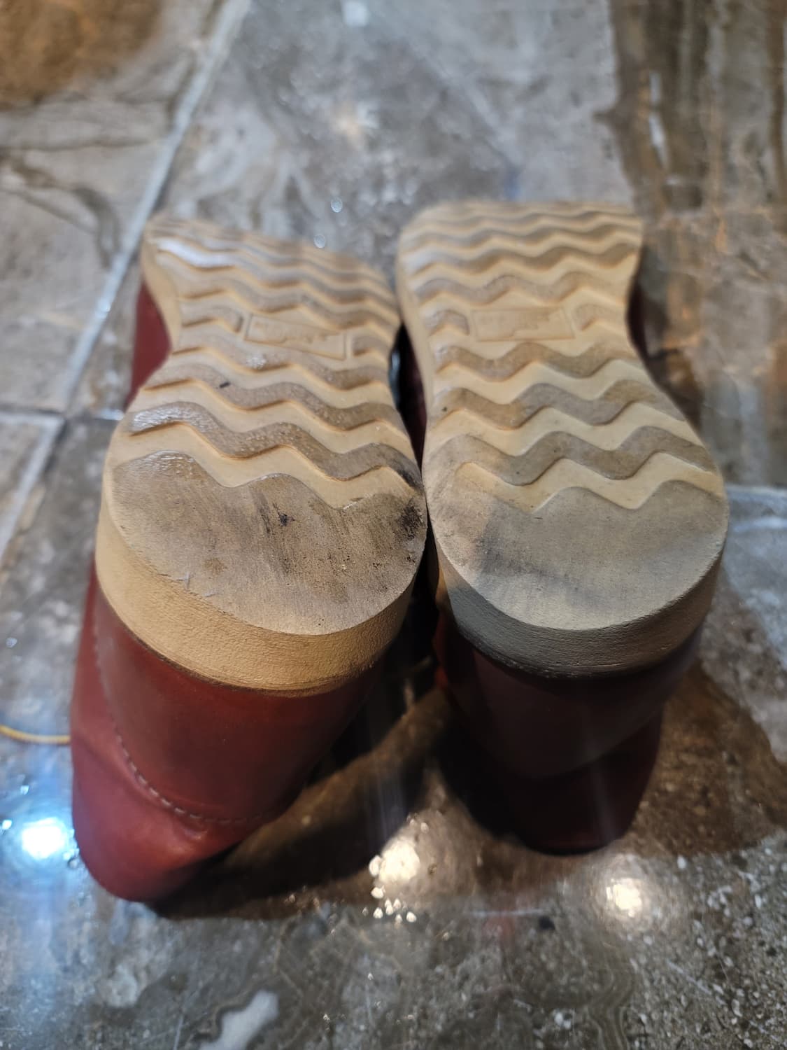 레드 윙 부츠  브라운계 레더 USA제 6-INCH 9105 상품이미지3