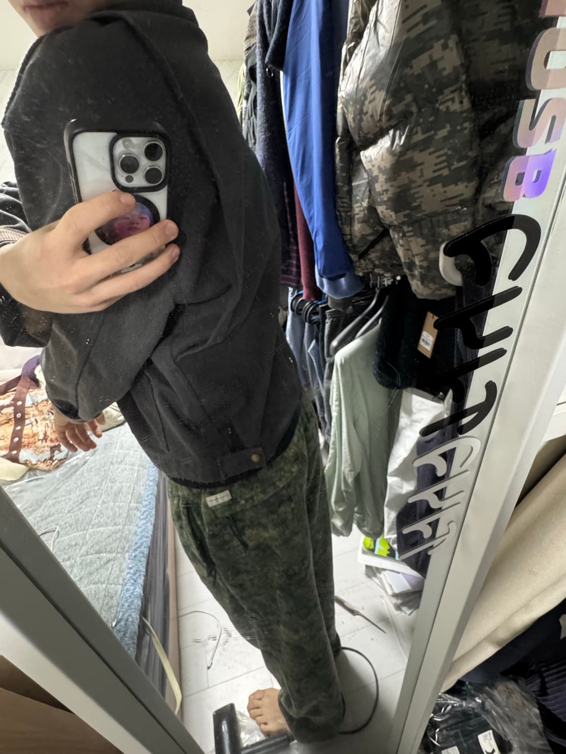 라퍼지스토어 사랑스러운남친 워크자켓 상품이미지3