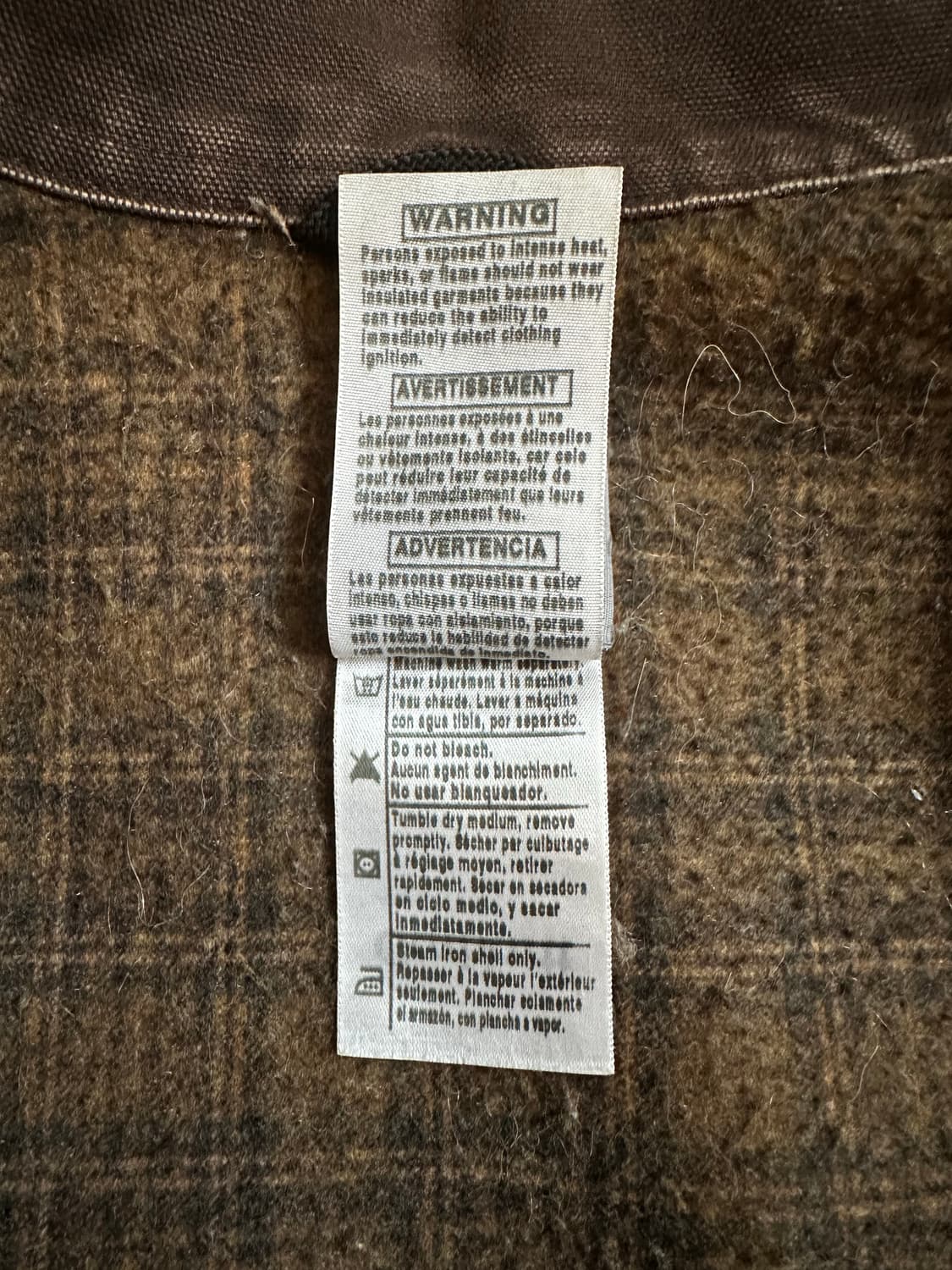 Vintage Carhartt Tan Detroit J97 CML 상품이미지10